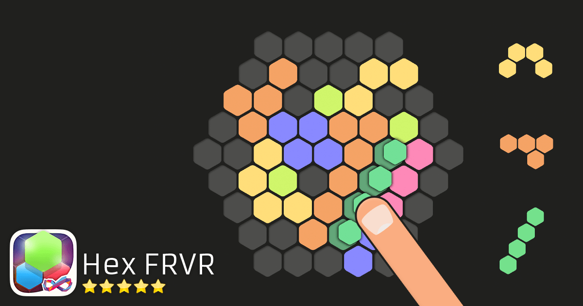 hex frvr hexagon play